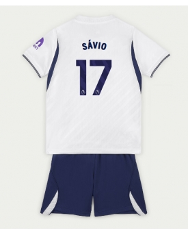 Tottenham Hotspur Savio #17 Maglia Gara Casa Repliche 2026-27 Bambino Maniche Corte Tottenham Hotspur Savio #17 Maglia Gara Casa Repliche 2026-27 Bambino Maniche Corte